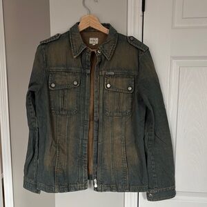 Calvin Klein Jeans Blue Denim Jacket Classic Style